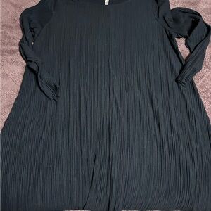 Xhilaration Black Long Sleeve ribbed tunic